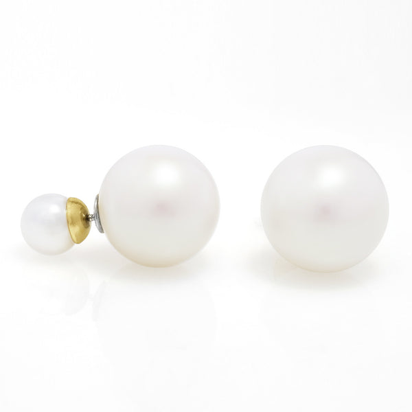 Double Bubble Kiska Pearl Earrings