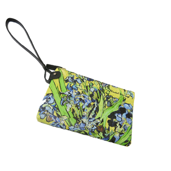 Van Gogh Irises Clutch Bag