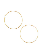 14k Gold Filled Hoops 1-1/16 inch Diameter