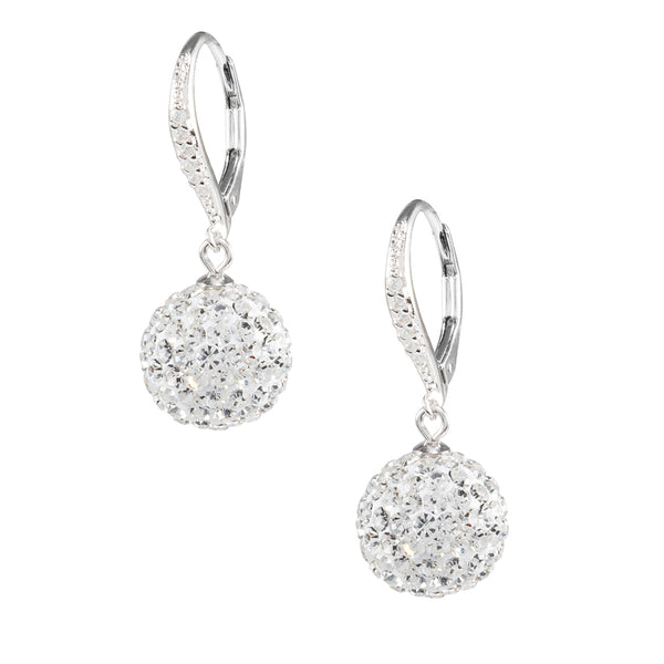 9ct, Crystal Ball Drop Earrings - Goldmark AU Catalogue - Salefinder