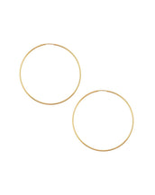 14k Gold Filled Hoops 13/16 inch Diameter