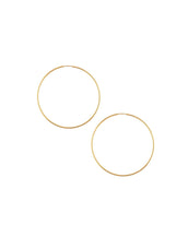 14k Gold Filled Hoops 5/8 inch Diameter