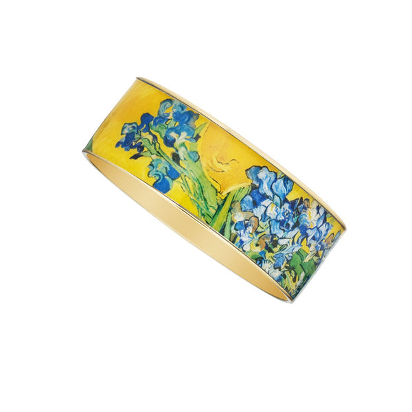 Van Gogh Irises Bangle Bracelet