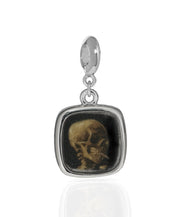 Van Gogh Small Skull Charm