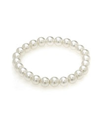 Kiska Pearl Single Stretch Bracelet