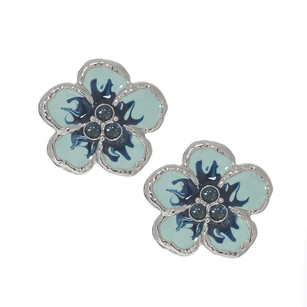 Orchid Evening Blue Mix Earrings