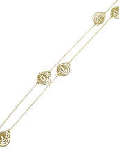 22k Gold Plated Sterling Silver 30" Necklace