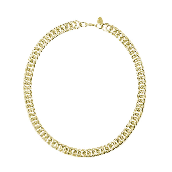 22k Gold Plated Double Curb Chain