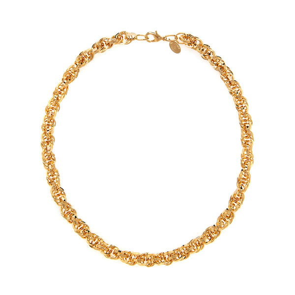 22k Gold Plated Multi Link Chain