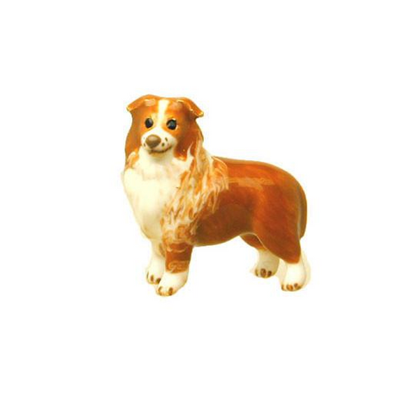 Brown Border Collie Adorable Pooch ® Pin
