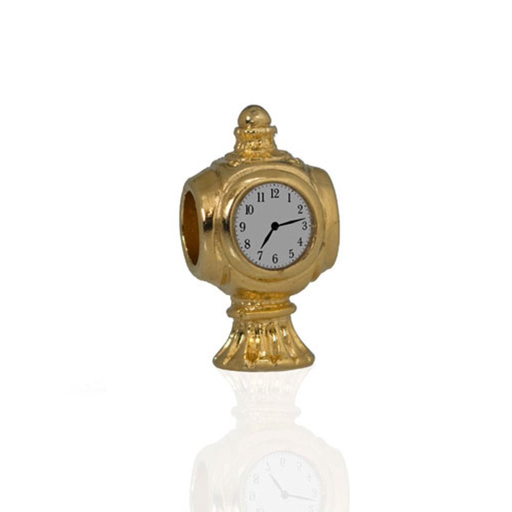 Me Me™ Grand Central Goldtone Clock Charm