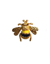 Gold Tone Bumble Bee Tie Tac/Pin