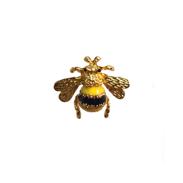 Gold Tone Bumble Bee Tie Tac/Pin