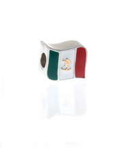 ME ME™ Silver Tone Mexican Flag Charm