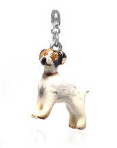 ME ME™ Silver Tone Jack Russell Drop Charm