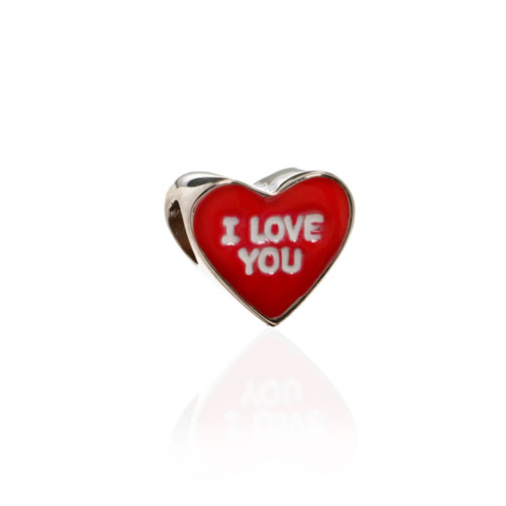 ME ME™ Red I LOVE YOU Candy Heart Charm