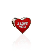 ME ME™ Red I LOVE YOU Candy Heart Charm
