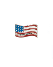 American Flag Tie-Tack