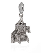 ME ME™ Silver Tone Great Wall Of China Drop Charm