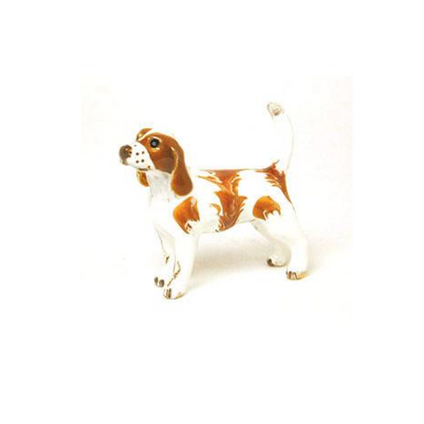 Brown/White Beagle Adorable Pooch ® Pin