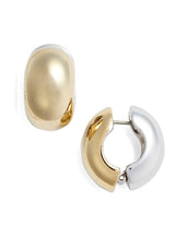 Two Tone Polished Gold & Silver Reversible Hugs®