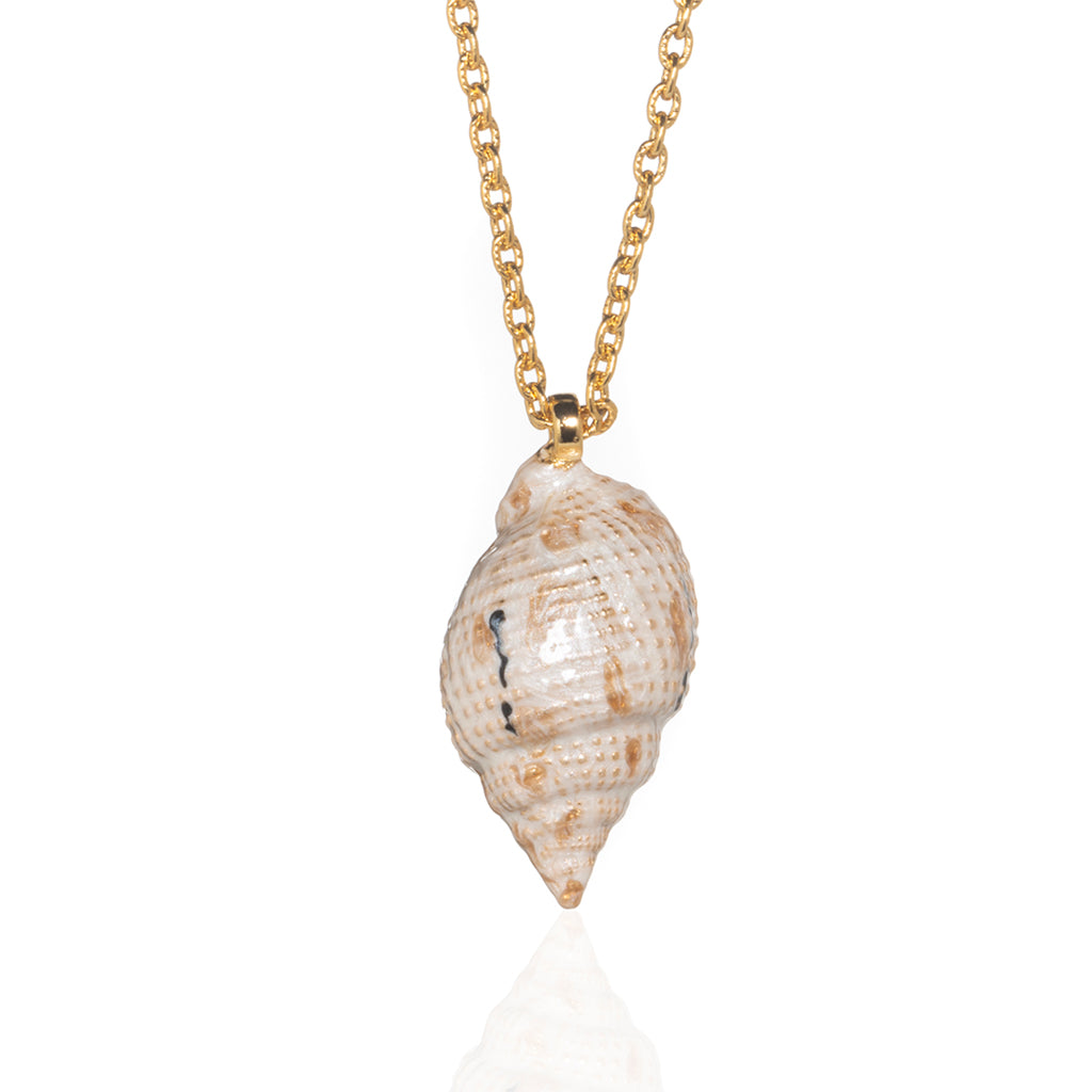 Medium Shell Necklace Beige | Erwin Pearl