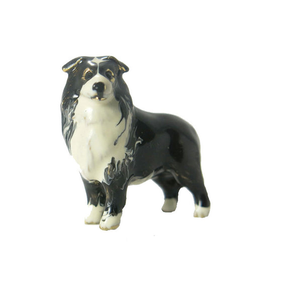 Black/White Border Collie Adorable Pooch ® Pin