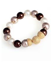 Brown 14mm Caviar Magnetic Attractions™ Bracelet