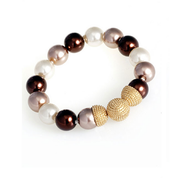 Brown 14mm Caviar Magnetic Attractions™ Bracelet