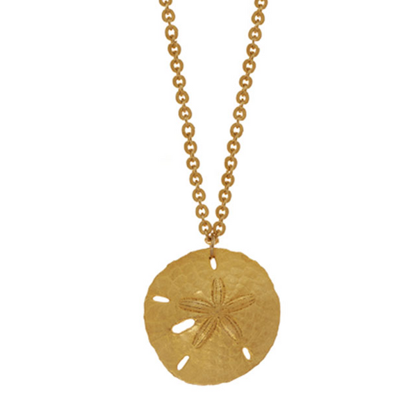 Sand Dollar Small Disc Necklace