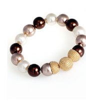 Brown 16mm Caviar Magnetic Attractions™ Bracelet