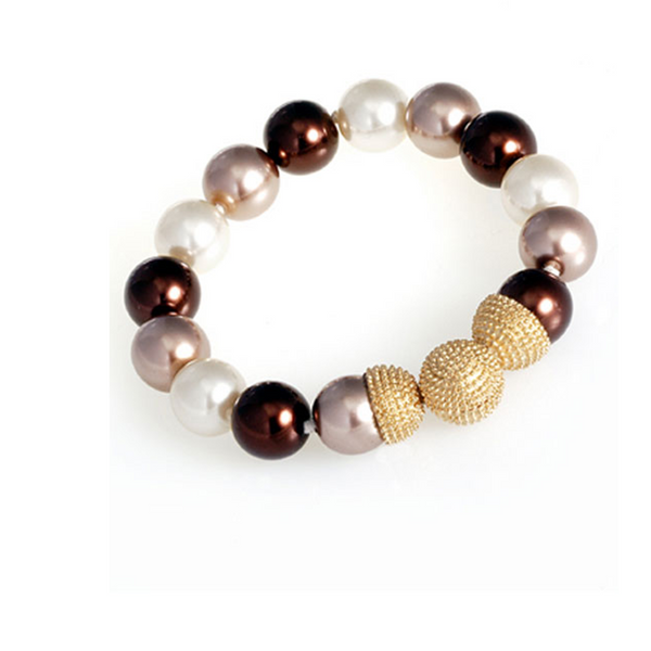 Brown 16mm Caviar Magnetic Attractions™ Bracelet