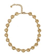 Matte Gold Tone Necklace