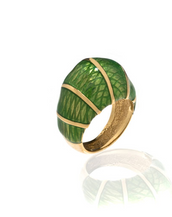 Snakeskin Green Ring