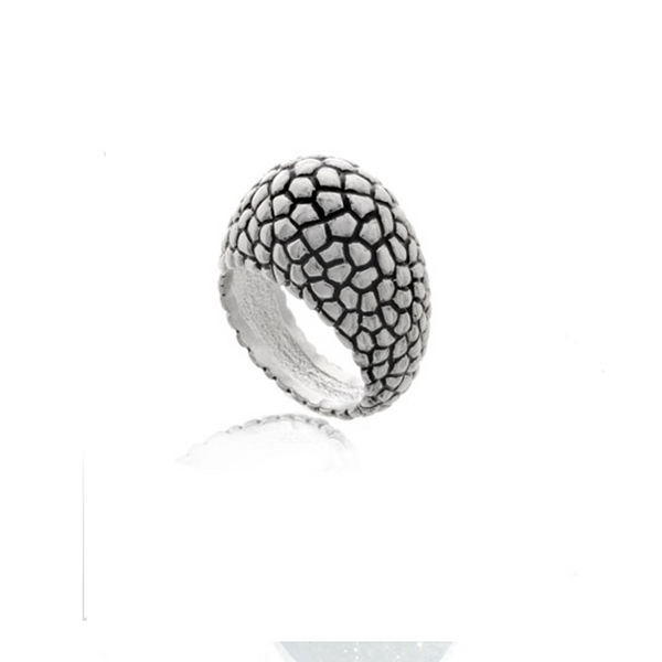 Berry Silver Tone Ring