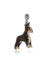 ME ME™ Silver Tone Boston Terrier Drop Charm