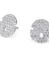 Sand Dollar Earrings - Lucky Look of Diamonds™