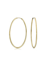 14k Gold Filled Hoops 5/8 inch Diameter