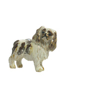 Brown/White King Charles Adorable Pooch ® Pin
