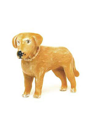 Light Brown Labrador Adorable Pooch ® Pin