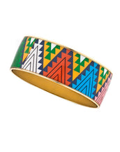 MAYA™ Aztec Triangle Pattern Bangle Bracelets