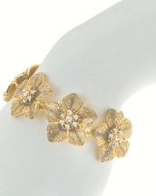 Stardust Gold Flower Bracelet